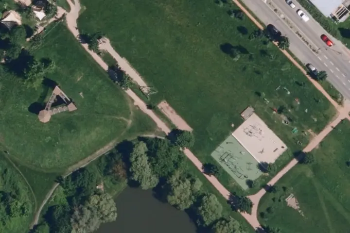 Satelitní mapa