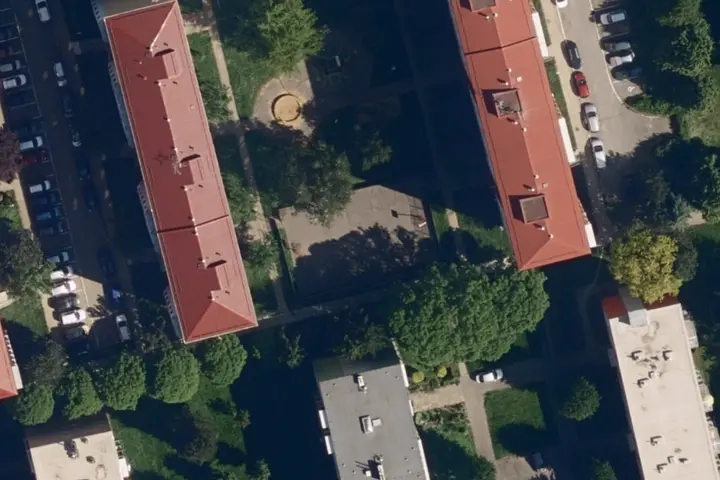 Satelitní mapa