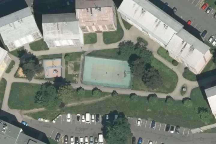 Satelitní mapa