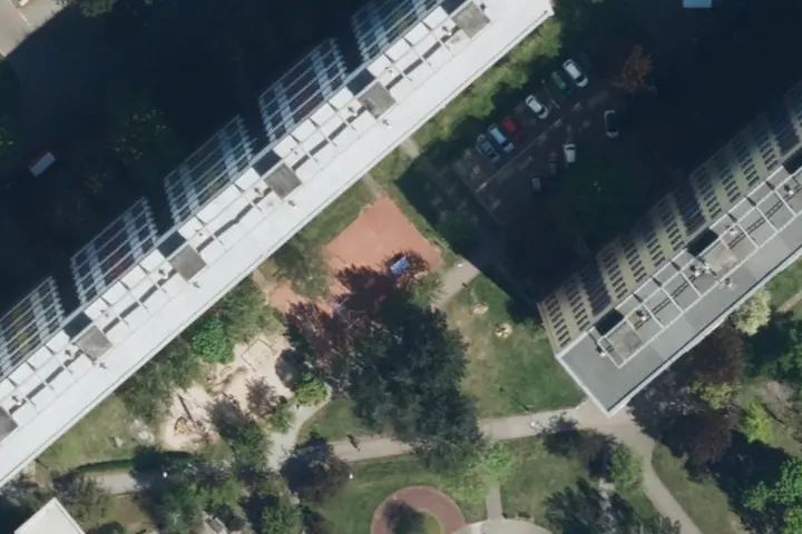 Satelitní mapa