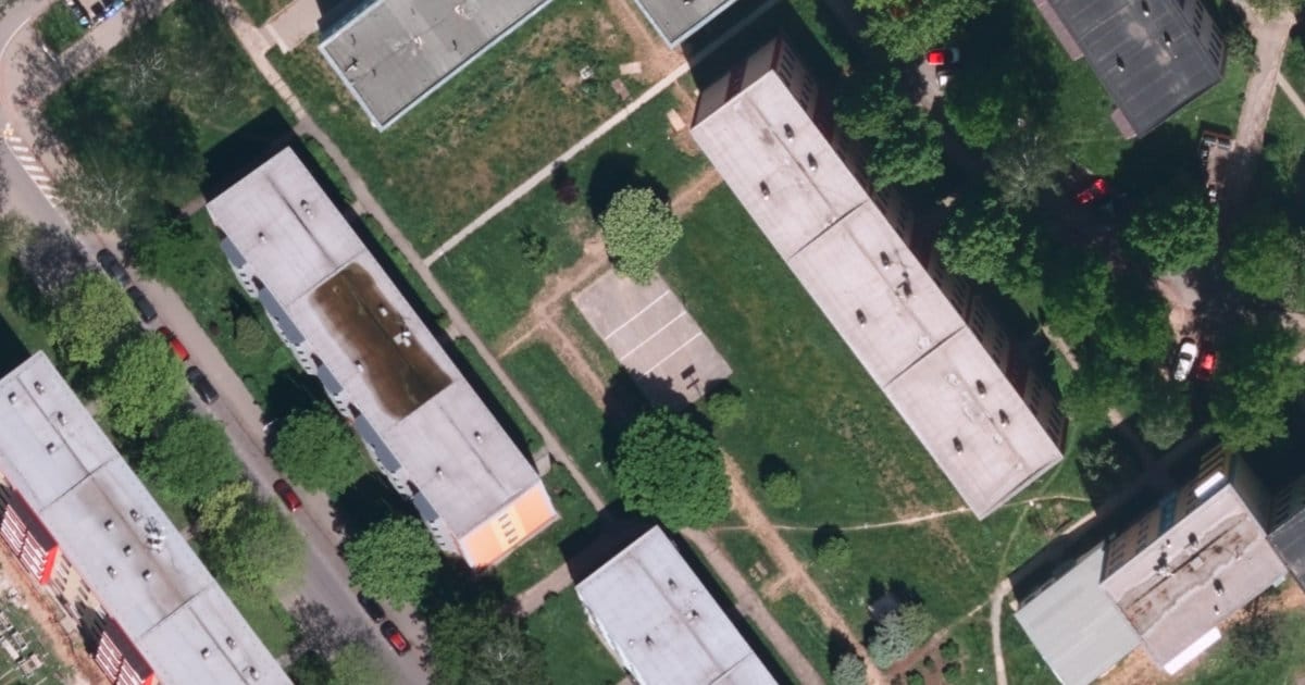Satelitní mapa