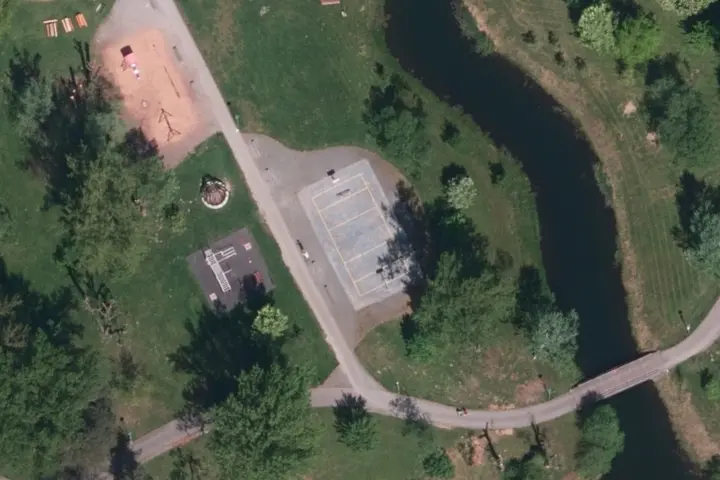 Satelitní mapa
