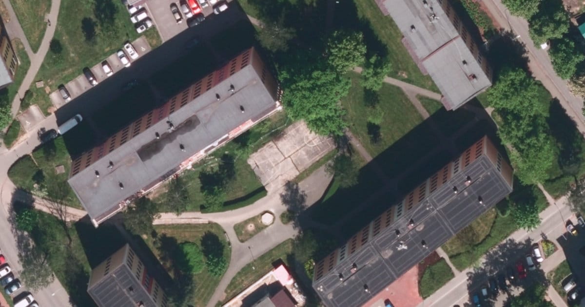 Satelitní mapa