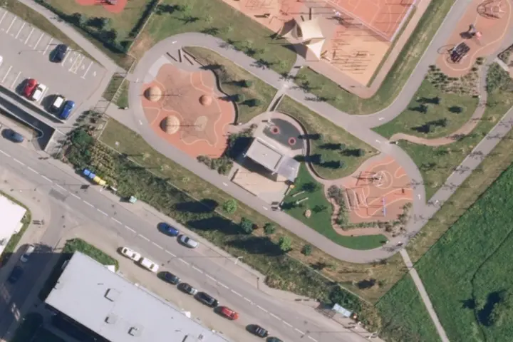 Satelitní mapa
