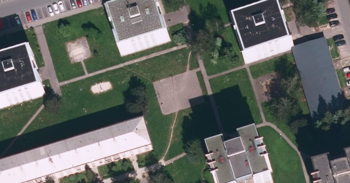 Satelitní mapa