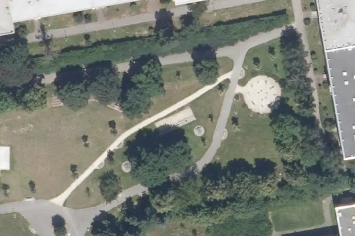 Satelitní mapa