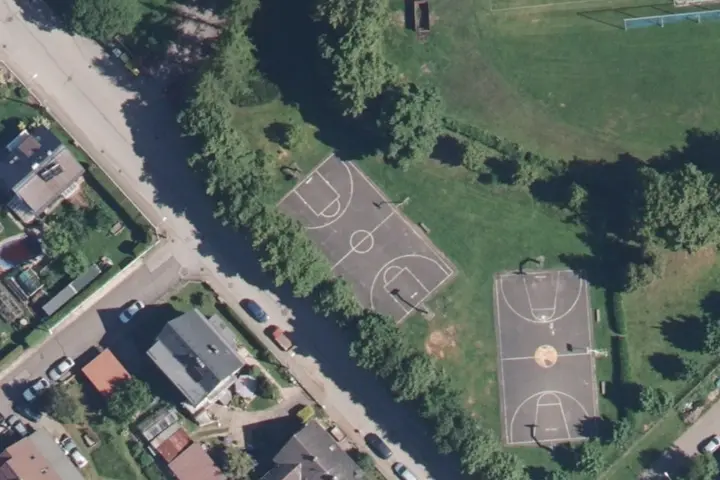 Satelitní mapa