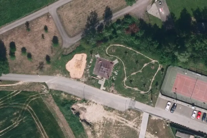 Satelitní mapa