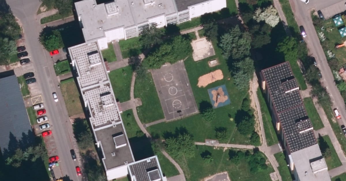 Satelitní mapa