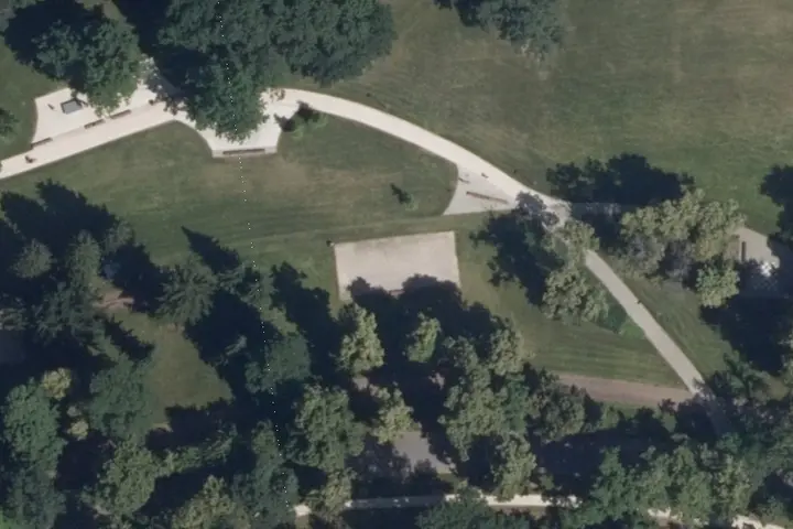 Satelitní mapa