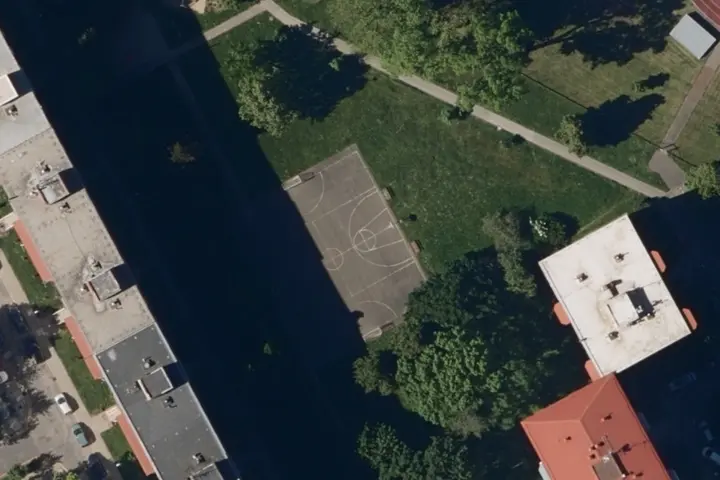 Satelitní mapa