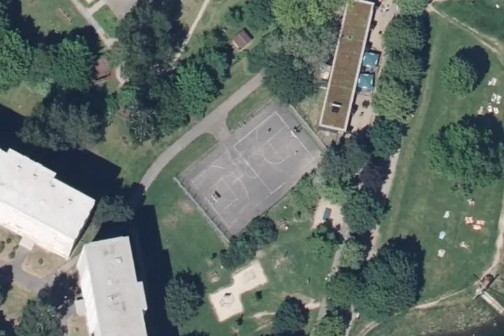 Satelitní mapa