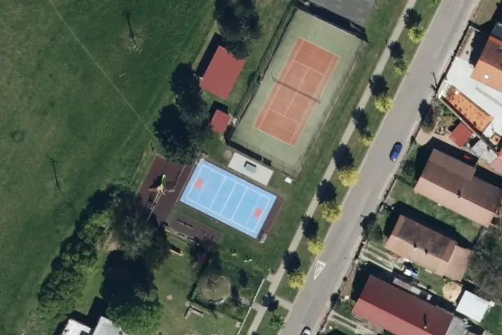 Satelitní mapa