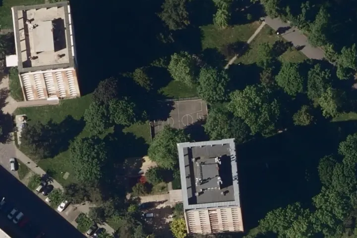 Satelitní mapa