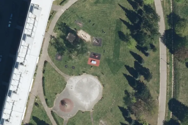 Satelitní mapa