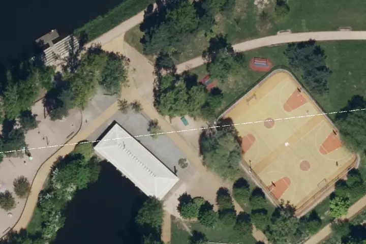 Satelitní mapa