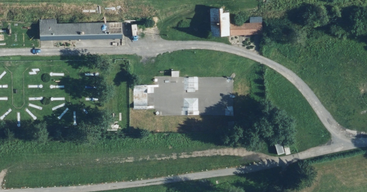 Letecký snímek – Skatepark Skatepark Svitavy, Svitavy