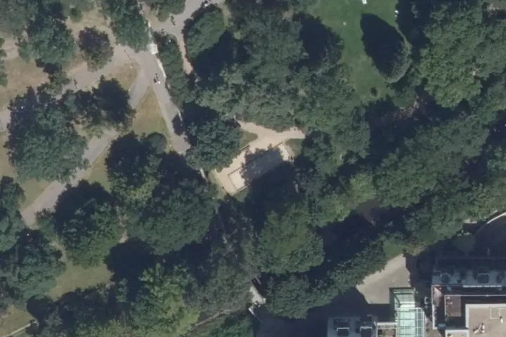 Satelitní mapa