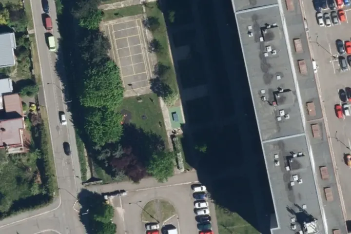 Satelitní mapa