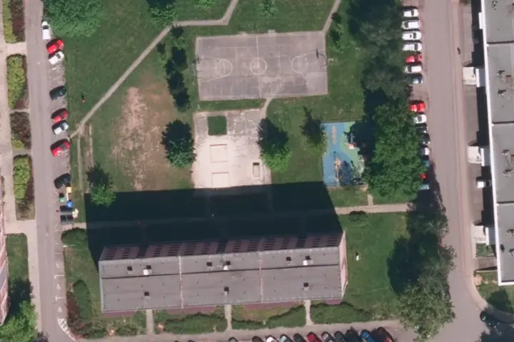 Satelitní mapa