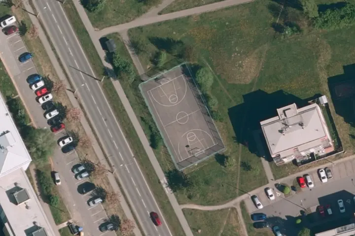 Satelitní mapa