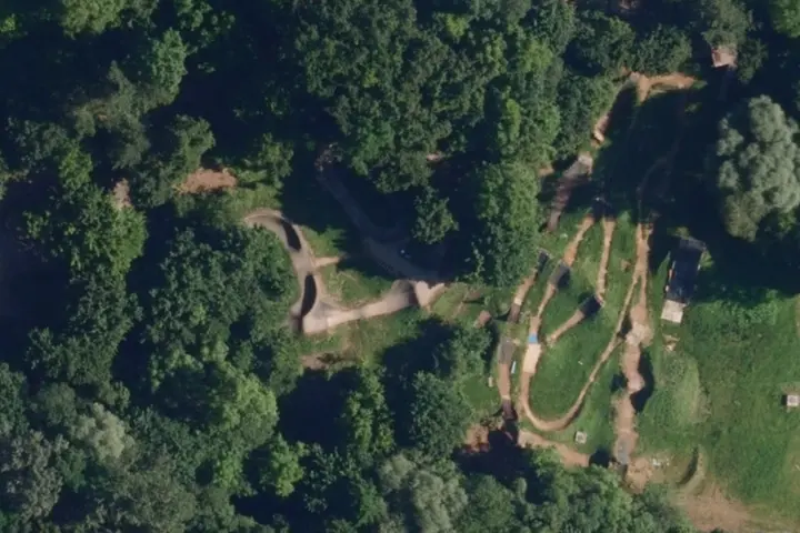Satelitní mapa