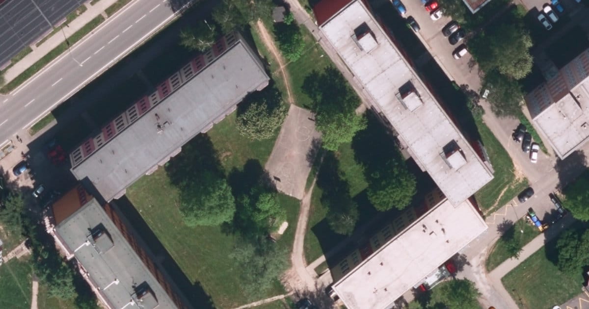Satelitní mapa