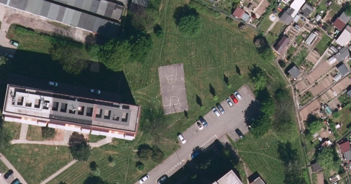 Satelitní mapa