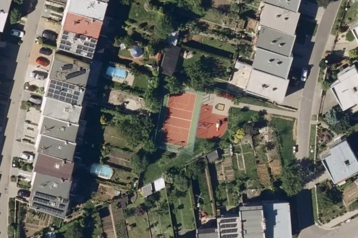 Satelitní mapa