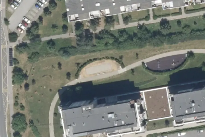 Satelitní mapa