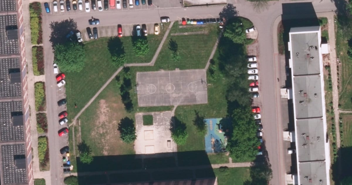 Satelitní mapa