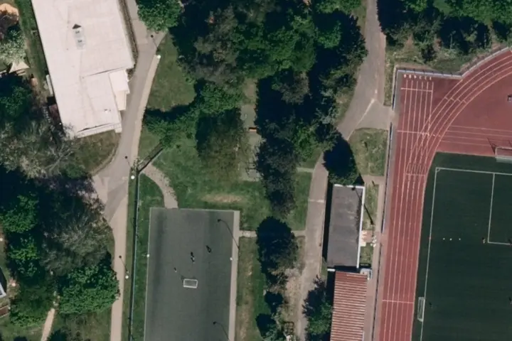 Satelitní mapa