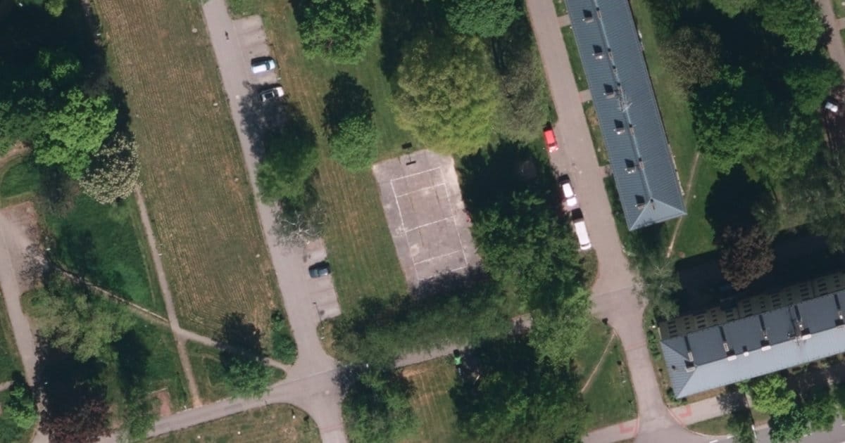 Satelitní mapa