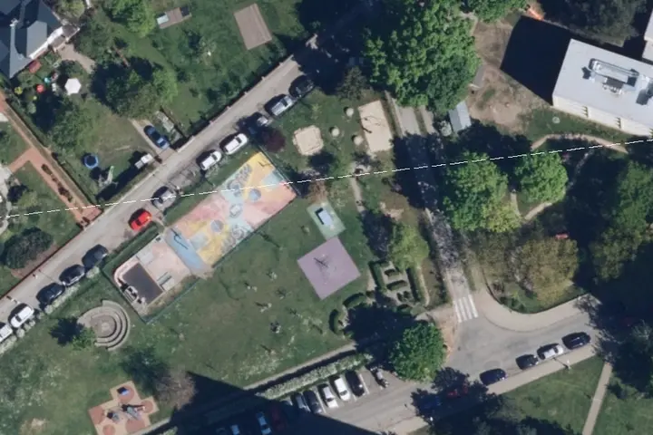 Satelitní mapa