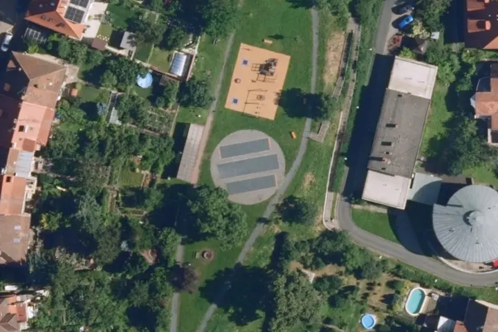 Satelitní mapa