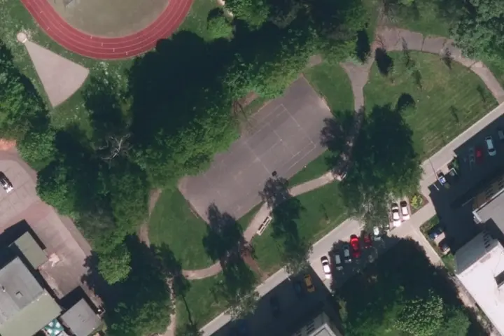 Satelitní mapa