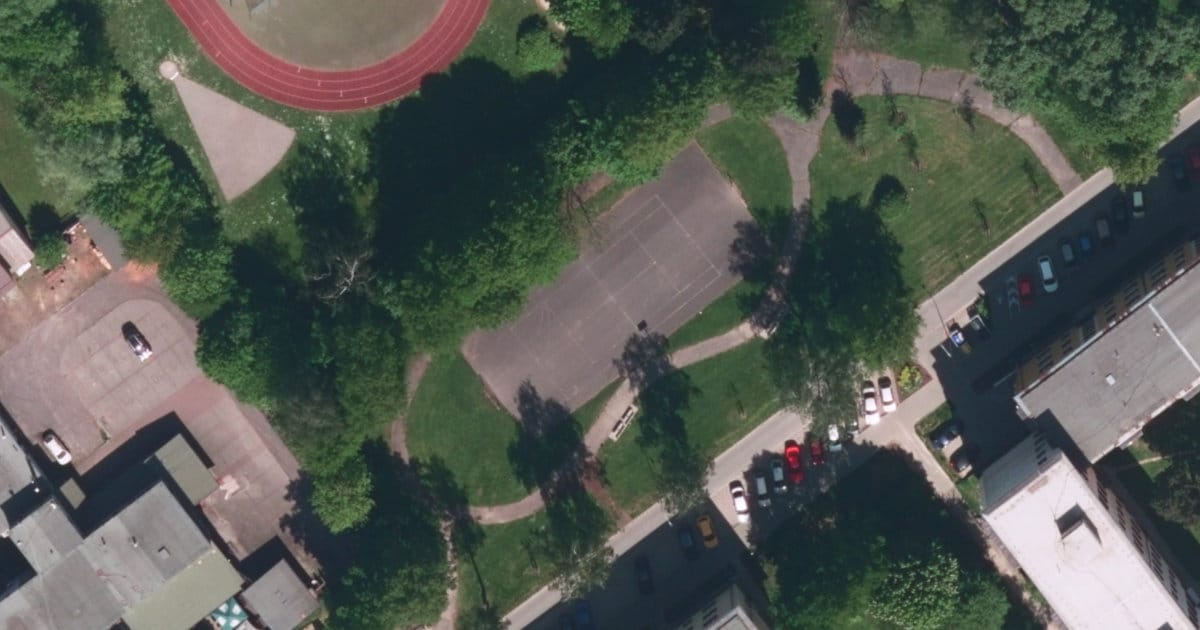Satelitní mapa