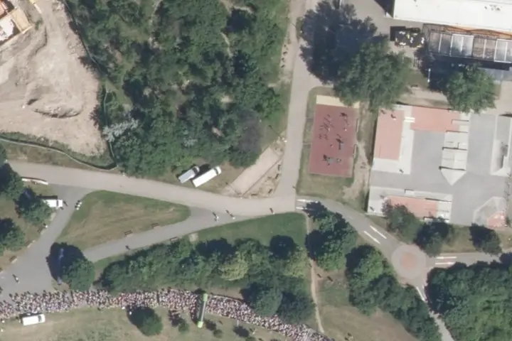 Satelitní mapa