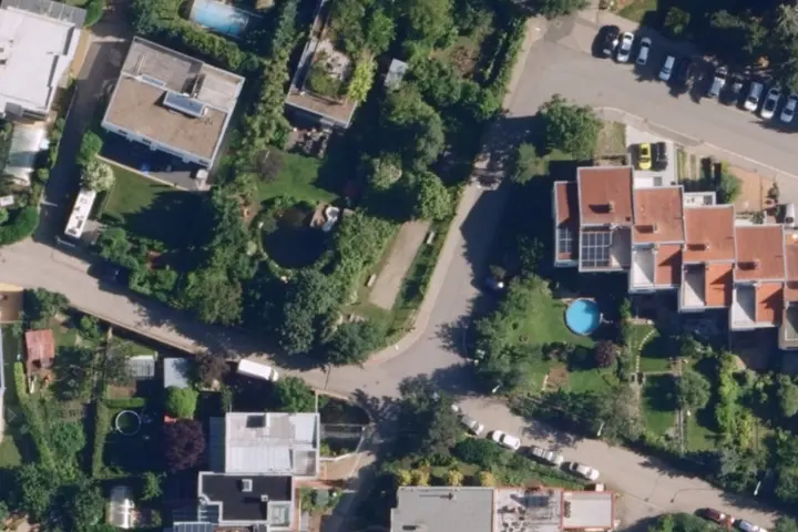 Satelitní mapa