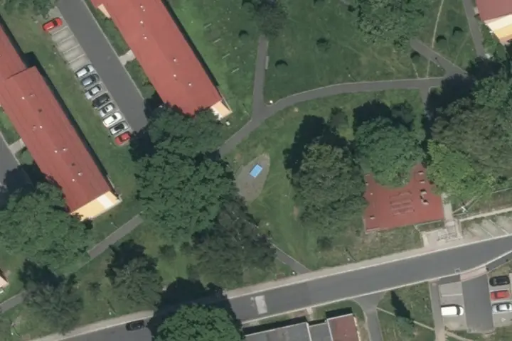 Satelitní mapa